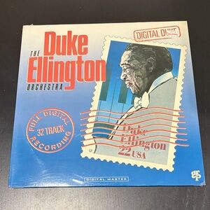 Duke Ellington Orchestra SEALED Vinyl Album Cover - Blue & Red Artwork